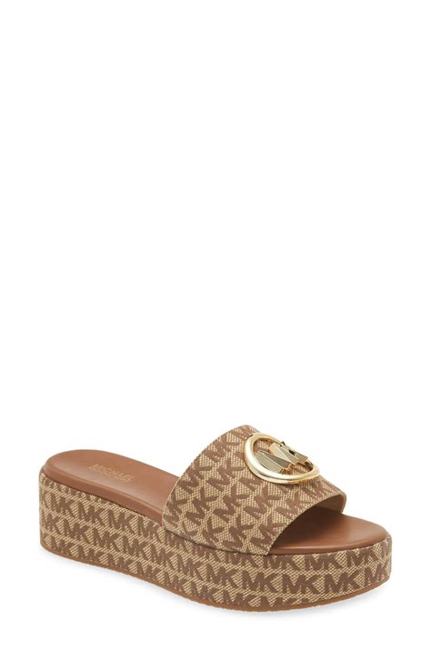 michael kors sadler wedge sandals|michael kors wedge sandals sale.